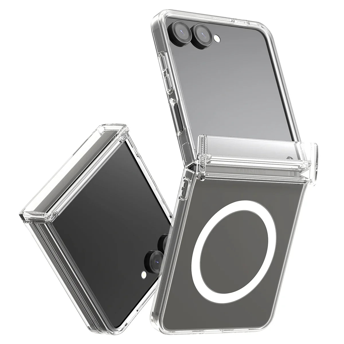Samsung Z Flip7 Araree Duple 360 Magsafe Case - Clear Samsung Z Flip7 Araree Duple 360 Magsafe Case - Clear